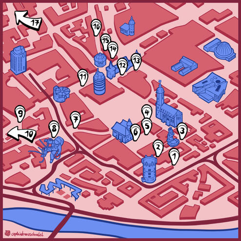 Map - Fete de la Musique